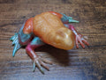 Multi-Color Resin Frog Shelf Sitter Figurine