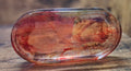 Light Red Oval Tray