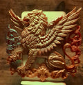 Gold & Pink Gifford – Mythical Flying Dragon