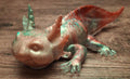 Gold Sparkle & Red Tail Axolotl