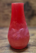 Solid Pink Resin Vase