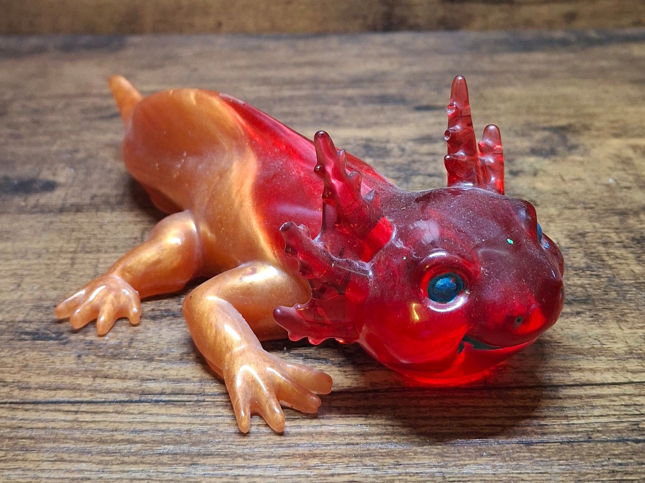 Red & Gold Axolotl