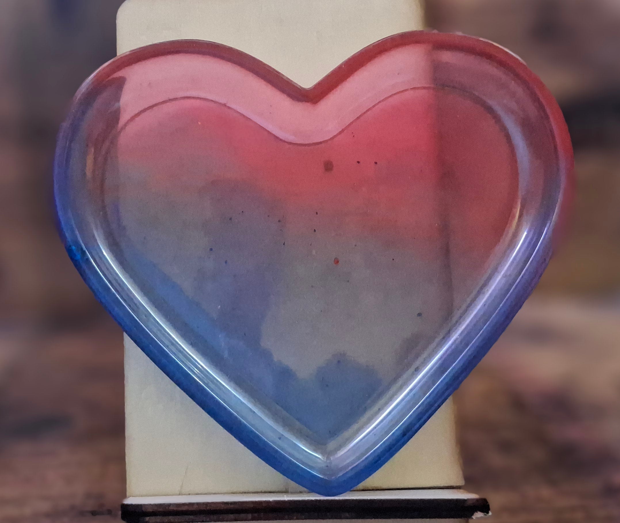 Light Purple Heart Tray
