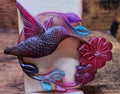 Red, Blue & Purple Hummingbird