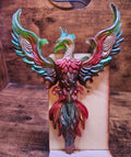 Green, Red, Blue & Yellow Phoenix