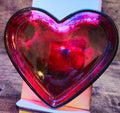 Dark Red Heart Tray