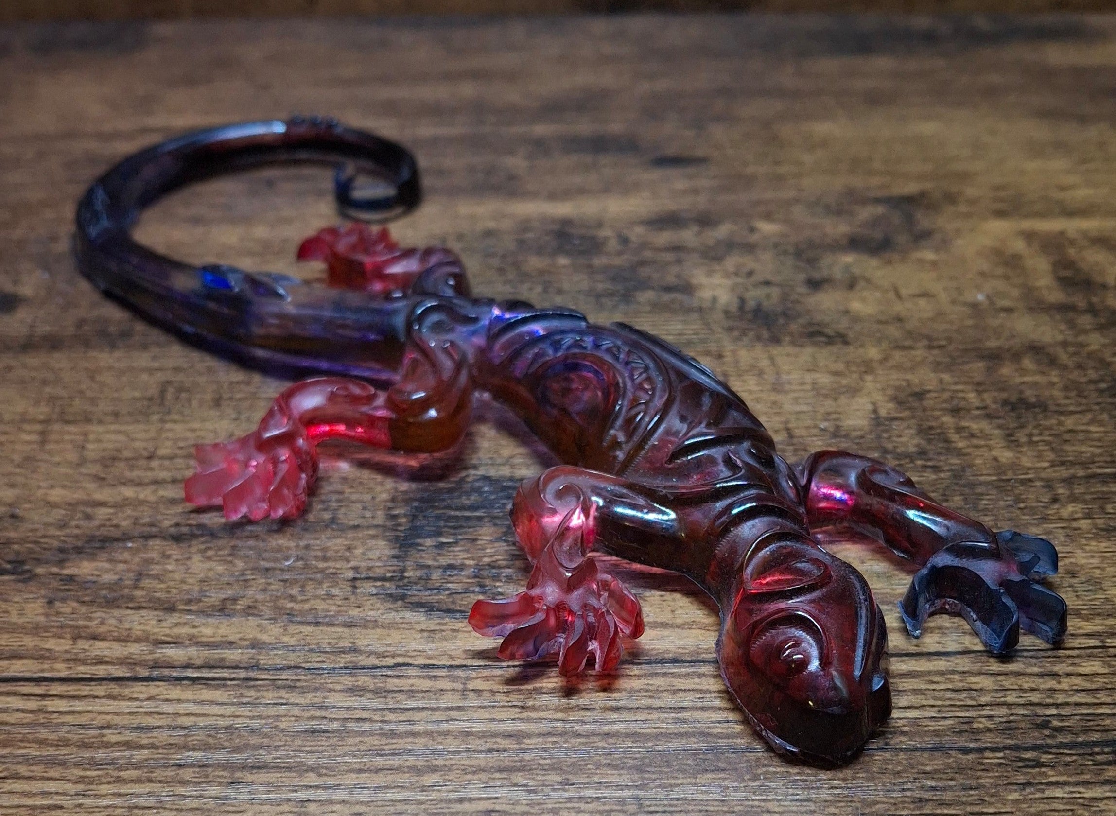 Red & Purple Gecko